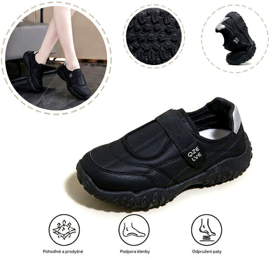 Ergonomická ortopedická obuv – podpora klenby, úleva od bolesti nohou a snížení únavy při chůzi