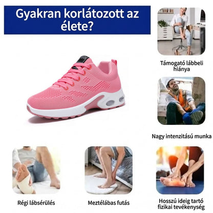 ⏰50% kedvezmény⏰ Ergonomikus kialakítású, ütéselnyelő ortopéd cipő – ✅️ kifejezetten európai nők számára készült, egészséges ortopéd lábbeli.