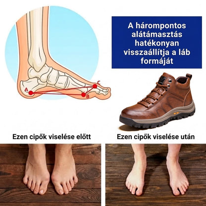 Utolsó nap! Féláras ajánlat! ✅ Lábproblémákkal küzdők számára tervezett ortopéd cipő, amely a hát-, ízületi és lábfájdalom enyhítését szolgálja.