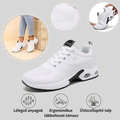 ⏰50% kedvezmény⏰ Ergonomikus kialakítású, ütéselnyelő ortopéd cipő – ✅️ kifejezetten európai nők számára készült, egészséges ortopéd lábbeli.