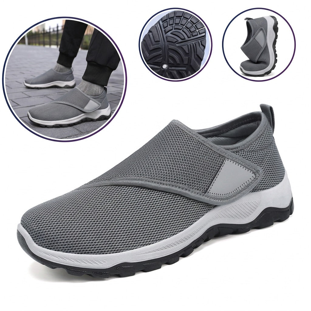 Ergonomické ortopedické tenisky – podpora klenby pro úlevu od bolesti nohou, stabilitu paty a snížení zátěže kloubů