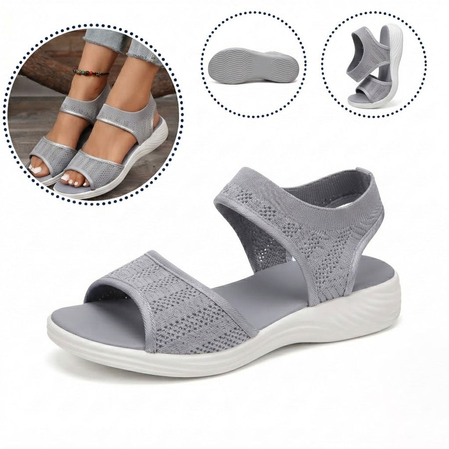 Ergonomické ortopedické sandály – s podporou klenby, která pomáhá zmírnit bolest nohou, stabilizovat patu a snížit nestabilitu při chůzi