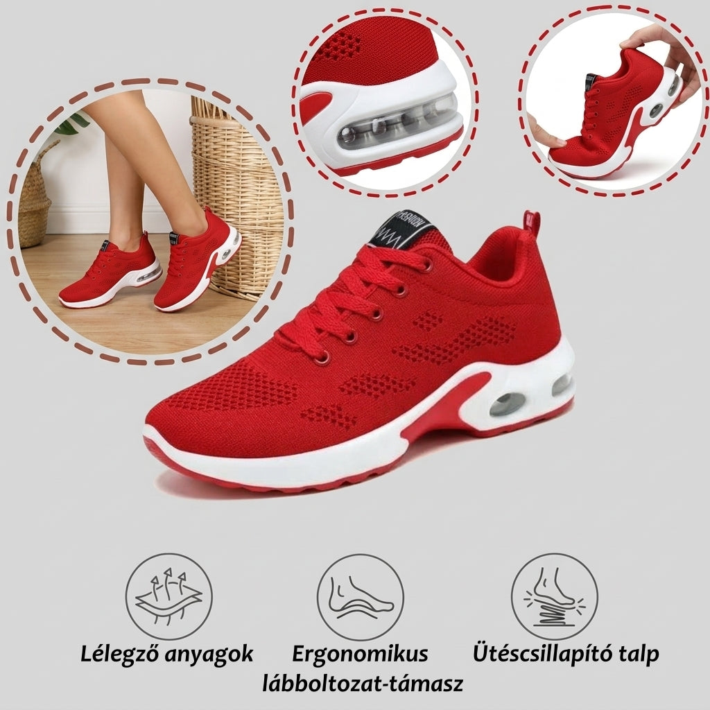 ⏰50% kedvezmény⏰ Ergonomikus kialakítású, ütéselnyelő ortopéd cipő – ✅️ kifejezetten európai nők számára készült, egészséges ortopéd lábbeli.
