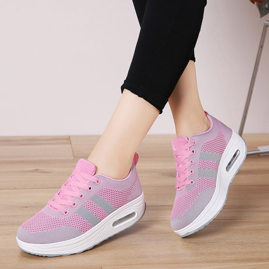 Sportovní ortopedická obuv ze síťoviny — s podporou klenby chodidla a tlumením nárazů šetrným ke kolenům
