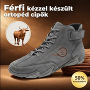 🔥 Kiváló minőségű, valódi bőr ortopéd cipők | Boltozati alátámasztás, fájdalomcsillapítás és könnyebb járás | Uniszex.