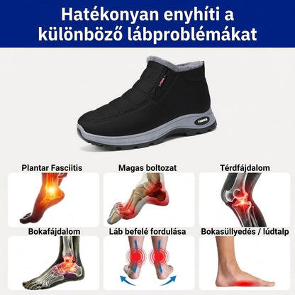 ⏰ Csak ma érvényes, féláras ajánlat! 🔥 Ergonomikus és ortopédiai kialakítású téli lábbeli, amely hatékonyan enyhíti a láb-, térd- és hátfájdalmat – férfiak és nők számára egyaránt ideális.