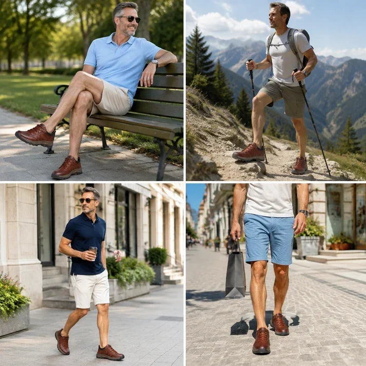 👞 Valódi olasz bőrcipők 🐂 Kézzel varrott, puha és kényelmes ✅ Boltozati alátámasztással rendelkeznek; csökkentik a lábra nehezedő nyomást, és egész napos kényelmet biztosítanak.