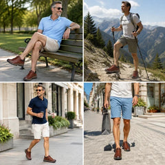👞 Valódi olasz bőrcipők 🐂 Kézzel varrott, puha és kényelmes ✅ Boltozati alátámasztással rendelkeznek; csökkentik a lábra nehezedő nyomást, és egész napos kényelmet biztosítanak.