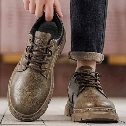 Ergonomická ortopedická kožená obuv — prvotřídní italská kůže, podpora klenby, stabilita paty a úleva od bolesti nohou