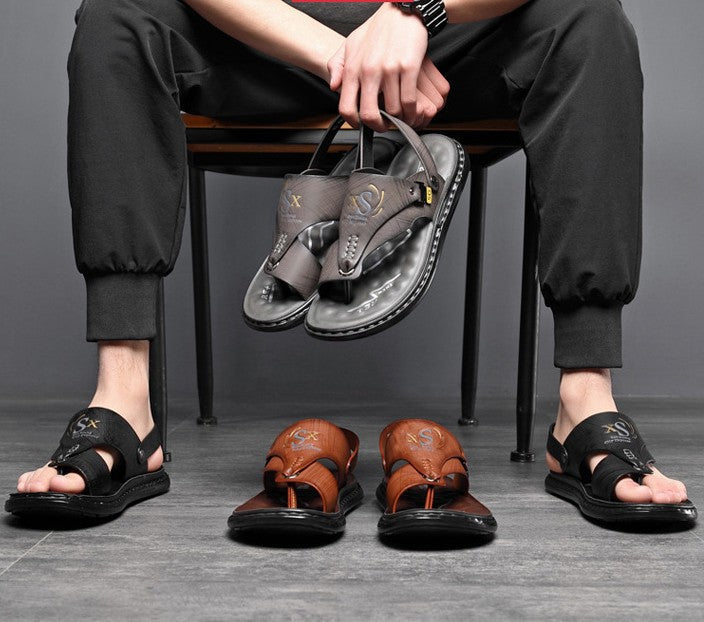 Ergonomické ortopedické sandály – s podporou klenby, která pomáhá zmírnit bolesti nohou, stabilizovat patu a snížit nestabilitu při chůzi