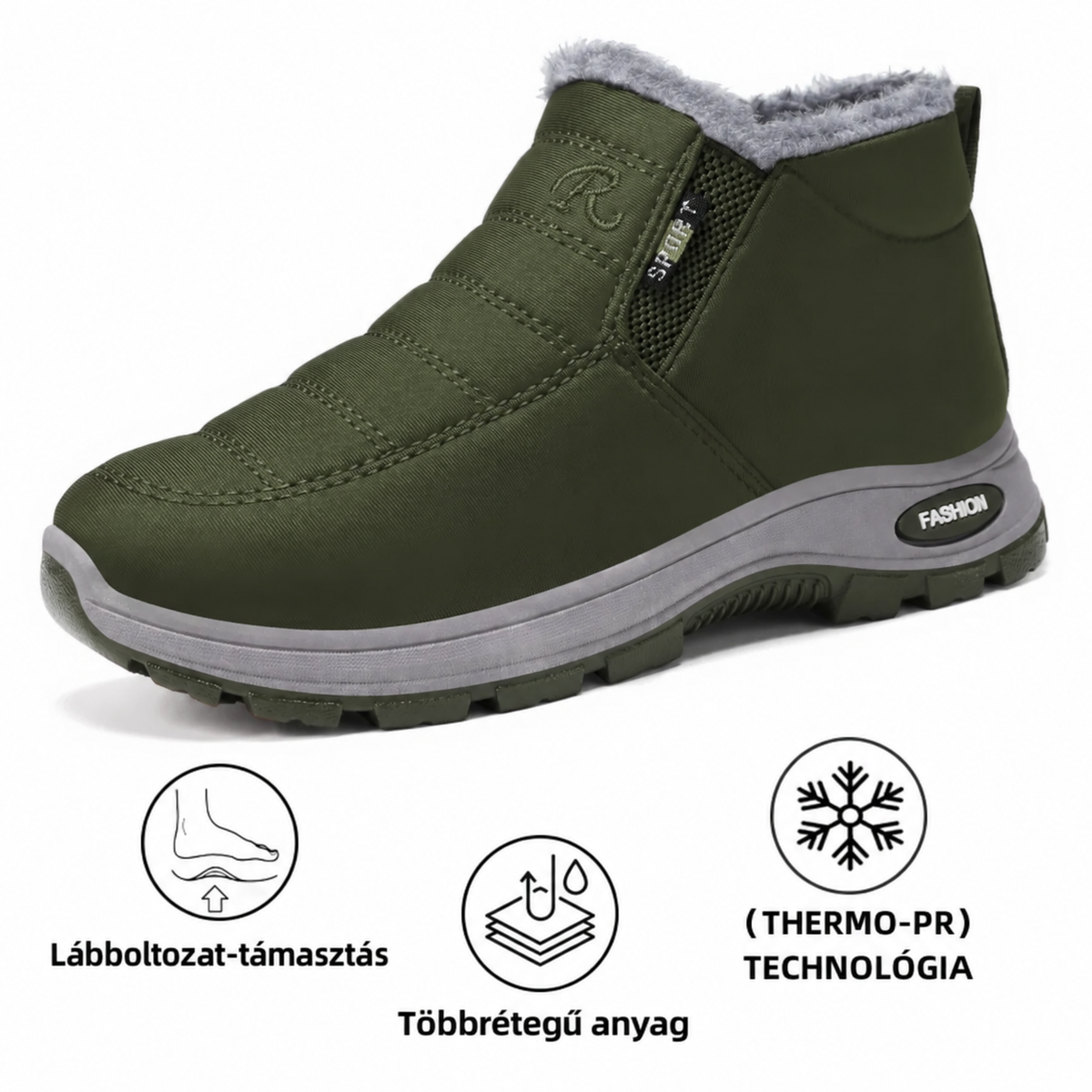 ⏰ Csak ma érvényes, féláras ajánlat! 🔥 Ergonomikus és ortopédiai kialakítású téli lábbeli, amely hatékonyan enyhíti a láb-, térd- és hátfájdalmat – férfiak és nők számára egyaránt ideális.
