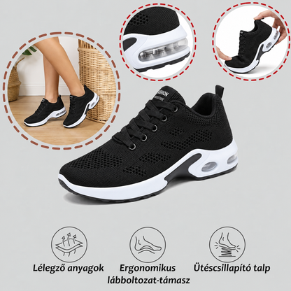 ⏰ Féláras akció 🔥 Ergonomikus kialakítású, ütéselnyelő ortopédiai futócipő ✅️ Kifejezetten európai nők számára tervezett ortopédiai egészségmegőrző cipő.