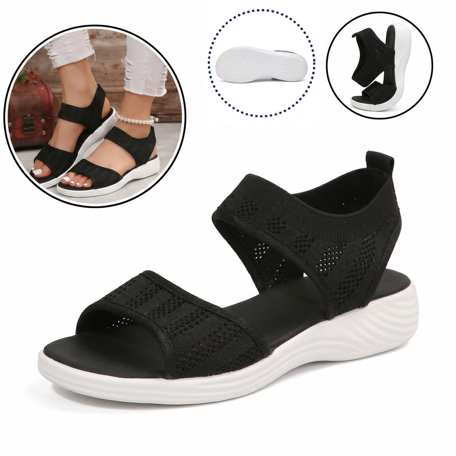 Ergonomické ortopedické sandály – s podporou klenby, která pomáhá zmírnit bolest nohou, stabilizovat patu a snížit nestabilitu při chůzi